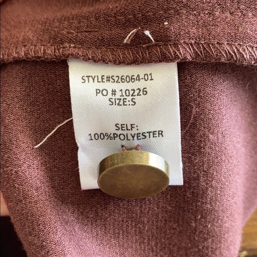 Button Up Mini Skirt - Picture 4 of 4